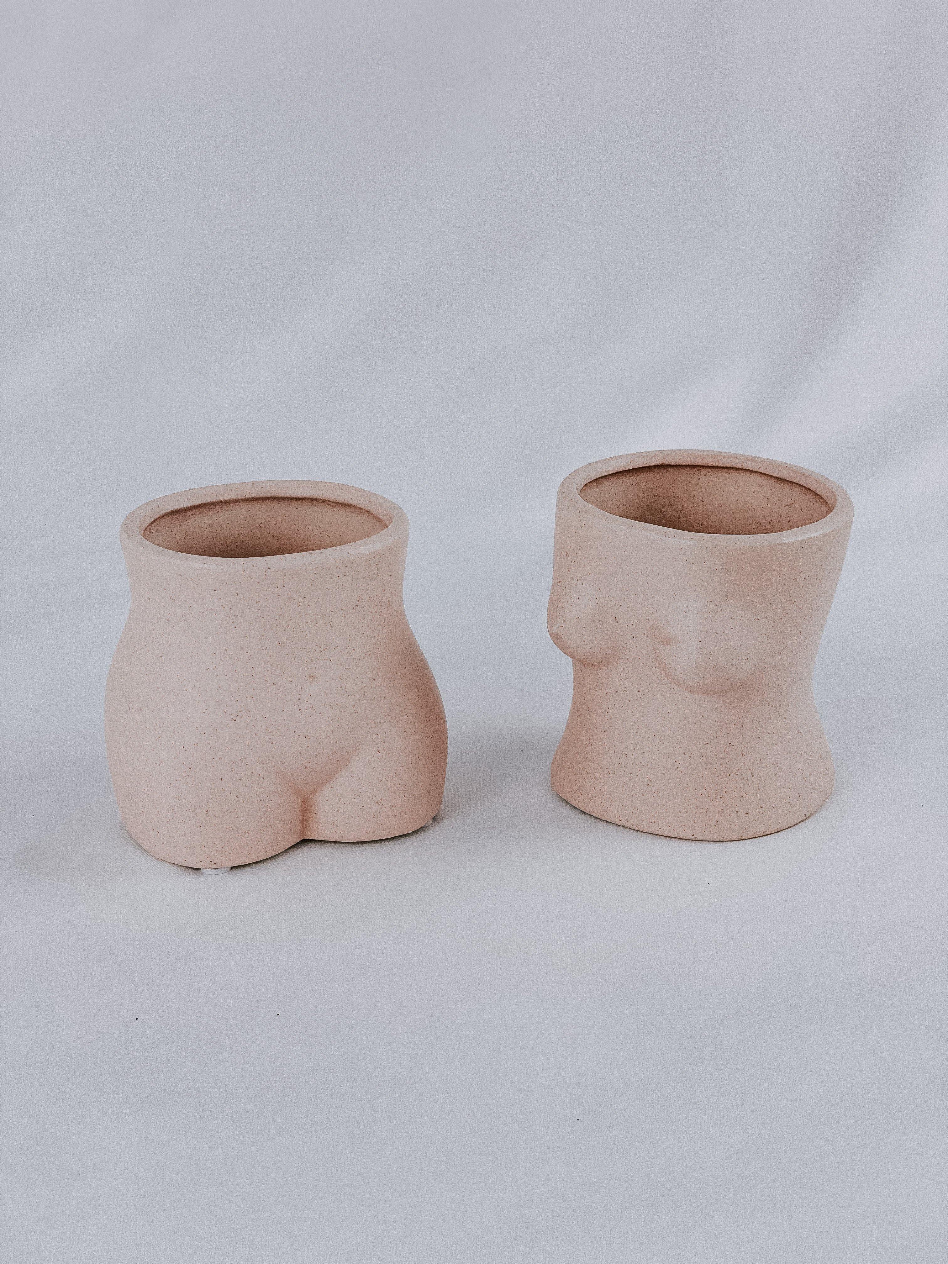 Leia Body Shape Ceramic Vases Set